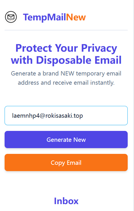 Temp Mail New Image
