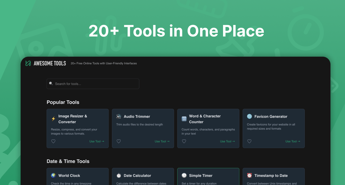 Awesome Tools Image